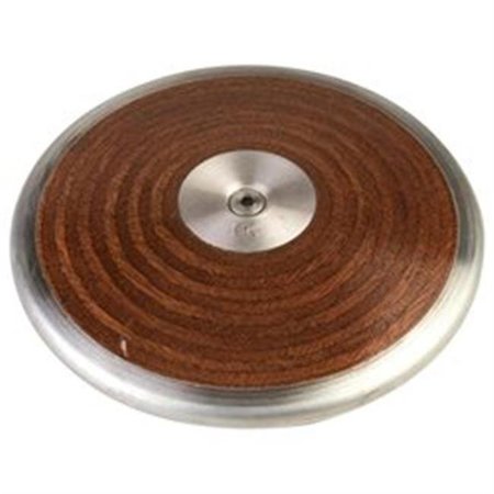 CHAMPION SPORTS Champion Sports 1.0KW Competition Wood Discus; Brown 1.0KW